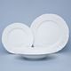 Frost no line: Plate set for 6 pers., Thun 1794 Carlsbad porcelain, BERNADOTTE