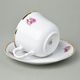 Cup 290 ml and saucer 175 mm, Natalie Rose, Thun 1794 Carlsbad porcelain