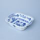 Pierced rectangular dish 19 cm, Original Blue Onion Pattern