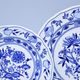 Plate set for 4 persons, Original Blue Onion Pattern