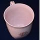 Hrnek hranatý 0,6 l dekor 13, Leander, růžový porcelán