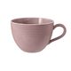 Beat old rose: Breakfast / milk cup 350 ml, porcelain Seltmann