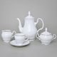 Kávová souprava pro 6 osob, Thun 1794, karlovarský porcelán, BERNADOTTE platina