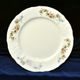 Talíř mělký 25 cm, Thun 1794, karlovarský porcelán, BERNADOTTE ivory + kytičky