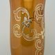 Egermann: Vase Smoke - Gilded Ice, 31 cm, Crystal Vases Egermann