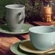 Beat arctic blue: Cup 350 ml breakfast, Seltmann porcelain