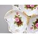 Cabaret 3-piece. Hearts 27 cm, Cecily, QUEENs Crown Porcelain