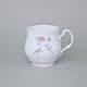 Mug Jonas 310 ml, Thun 1794 Carlsbad porcelain, BERNADOTTE climbing rose