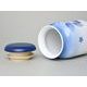 Jar for foodstuffs 1 l, Thun 1794 Carlsbad porcelain, BLUE CHERRY