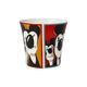 Cup Colourful mouse 350ml, Fine Bone China, J. Häfner, Goebel