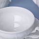 Frost no line: Tea set for 6 pers., Thun 1794 Carlsbad porcelain, Bernadotte