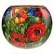 Table Lampe L.C.Tiffany - Oriental Poppy, 35 / 13 / 30 cm, Glass, Goebel