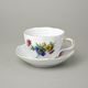Cup and saucer B + B 0,21 l / 14 cm for coffee, Harmonie, Cesky porcelan a.s.