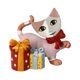 Cat Bella 8.5 / 5 / 7.5cm, biscuit china, Cats Goebel R. Wachtmeister