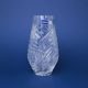 Crystal Hand Cut Vase Comet, 255 mm, Crystal BOHEMIA