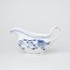 Sauceboat with handle 0,30 l, Original Blue Onion Pattern + platinum