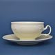 Cup tea 275 ml / saucer 18 cm, Thun 1794, BERNADOTTE ivory