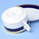 Sabina 767: Soup cup 300 ml + saucer, cobalt blue + gold, Leander 1907