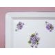 Platter square 27 cm, Violet, Cesky porcelan a.s.