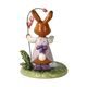 Rabbit figurine with a pond 10 / 10.5 / 13cm, stoneware, Goebel