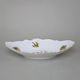 Bread basket 34 cm, Thun 1794 Carlsbad porcelain, BERNADOTTE hunting