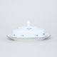 Butter dish 250 g, Thun 1794 Carlsbad porcelain, BERNADOTTE blue flower