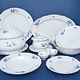 Dining set for 6 persons, Thun 1794 Carlsbad porcelain, ROSE 80061