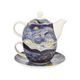 Tea for One V. van Gogh - Starry Night, 15,5 / 15,5 / 15,5 cm, Fine Bone China, Goebel