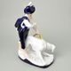 Whipper 29 x 17 x 33 cm, Porcelain Figures Duchcov