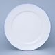 Plate dining 26 cm, White with blue line, Cesky porcelan a.s.