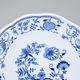 Cake plate with handles 27 cm, Thun 1794, Carlsbad Porcelain, NATALIE Onion Pattern