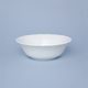 Bowl 19 cm 550 ml, Ophelia white with bottom sign, Thun 1794