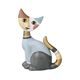 Cat Lola 5.5 / 3 / 8cm, biscuit china, Cats Goebel R. Wachtmeister