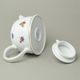Konvice čajová M s víčkem a sítkem 0,35 l, házenka rakouská, Český porcelán a.s.