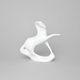 Stallion 15,5 x 5 x 16 cm, white, Royal Dux Bohemia