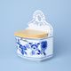 Wall container sign "Mouka (wheat) 0,70 l, Original Blue Onion pattern