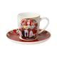 Demitasse Templi dell amore 100ml, Fine Bone China, Cats Goebel R. Wachtmeister
