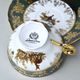 Tea cup 230 ml + saucer, Hunting - Green, Queen's Crown