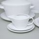 Dining set for 6 persons plus 3 more plates FOR FREE, Thun 1794 Carlsbad porcelain, TOM white