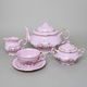 Tea set for 6 pers. Sonata, Leander decor 13, rose china