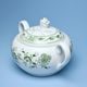 Sugar bowl with handles 0,50 l, Green Onion Pattern, Original from Dubi