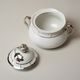 Sugar bowl 250 ml, Thun 1794, MENUET platinum