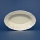 Oval dish deep 24 cm, Thun 1794 Carlsbad porcelain, BERNADOTTE ivory