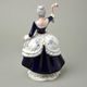 Dáma Rokoko 13 x 10,5 x 21,5 cm, Isis, Porcelánové figurky Duchcov