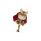 Figurine Rabbit with Trumpet 4 / 6 / 8cm, stoneware, Goebel