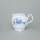 Creamer 250 ml, Thun 1794 Carlsbad porcelain, BERNADOTTE Forget-me-not-flower