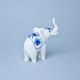 Elephant I. 12 cm, Original Blue Onion Pattern