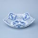 Dish pentagonal perforated 24 cm, Original Blue Onion Pattern