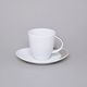 26805: Cup 140 ml plus saucer 140 mm, Thun Carlsbad porcelain, Loos