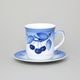 Mug Dan 0,27 l, Thun 1794, karlovarský porcelán, BLUE CHERRY